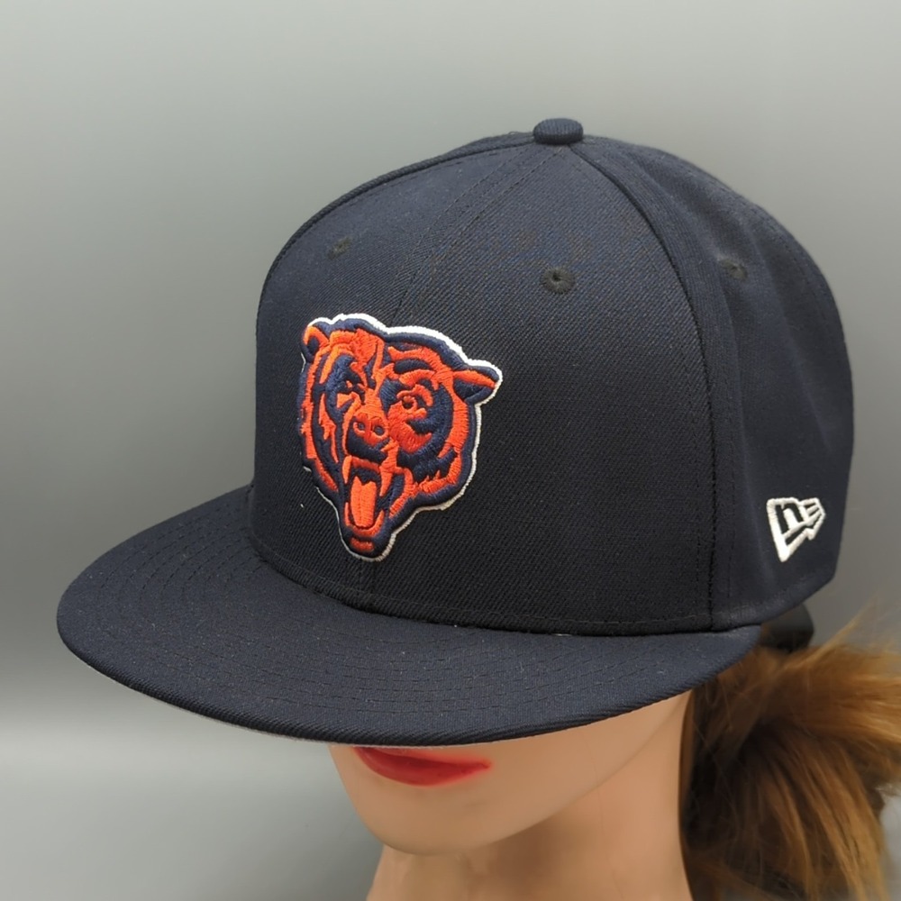 Chicago Bears New Era 9Fifty Navy Blue SnapBack Hat Cap OSFM NFL Adjustable